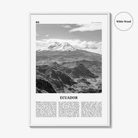 Ecuador Print Black and White No 2, Ecuador Wall Art, Ecuador Poster, Ecuador Photo, Ecuador Wall Decor, Guayaquil, Quito South America