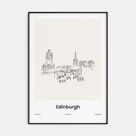 Edinburgh Drawn Poster
