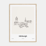 Edinburgh Drawn Poster