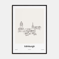Edinburgh Drawn Poster