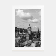 Edinburgh Photo B&W Poster