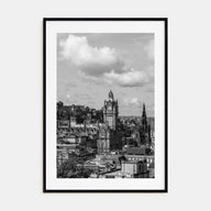 Edinburgh Photo B&W Poster