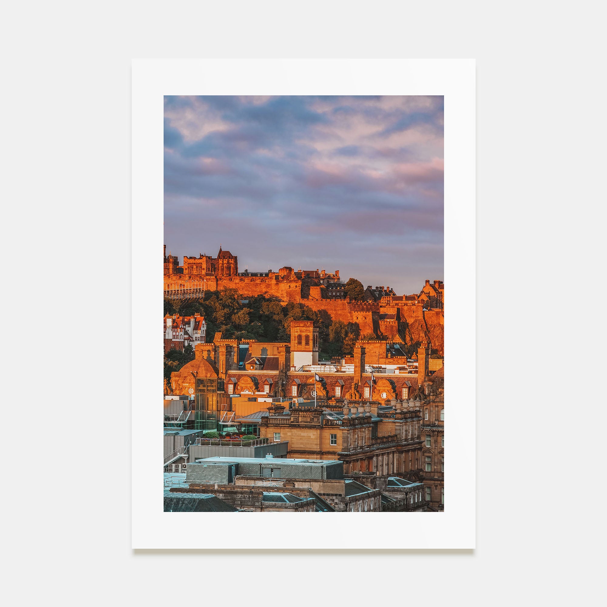 Edinburgh Photo Color Poster