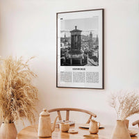 Edinburgh Print Black and White No 1, Edinburgh Wall Art, Edinburgh Poster, Edinburgh Photo, Edinburgh Wall, Scotland, UK, United Kingdom