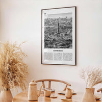 Edinburgh Print Black and White No 2, Edinburgh Wall Art, Edinburgh Poster, Edinburgh Photo, Edinburgh Wall, Scotland, UK, United Kingdom