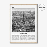 Edinburgh Print Black and White No 2, Edinburgh Wall Art, Edinburgh Poster, Edinburgh Photo, Edinburgh Wall, Scotland, UK, United Kingdom