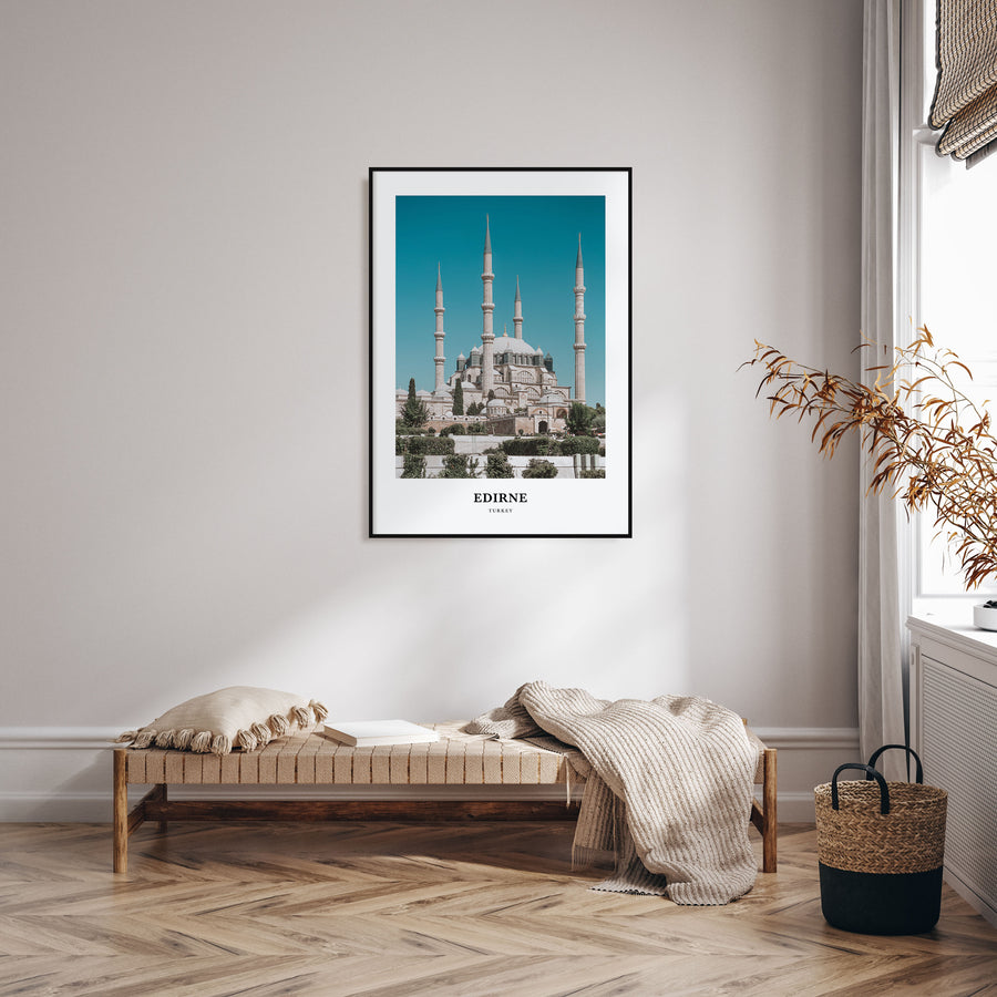 Edirne Portrait Color Poster