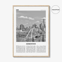 Edmonton Print Black and White No 1, Edmonton Wall Art, Edmonton Poster, Edmonton Photo, Edmonton Wall Decor, Alberta, Canada, America