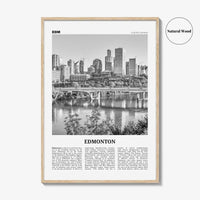 Edmonton Print Black and White No 3, Edmonton Wall Art, Edmonton Poster, Edmonton Photo, Edmonton Wall Decor, Alberta, Canada, America