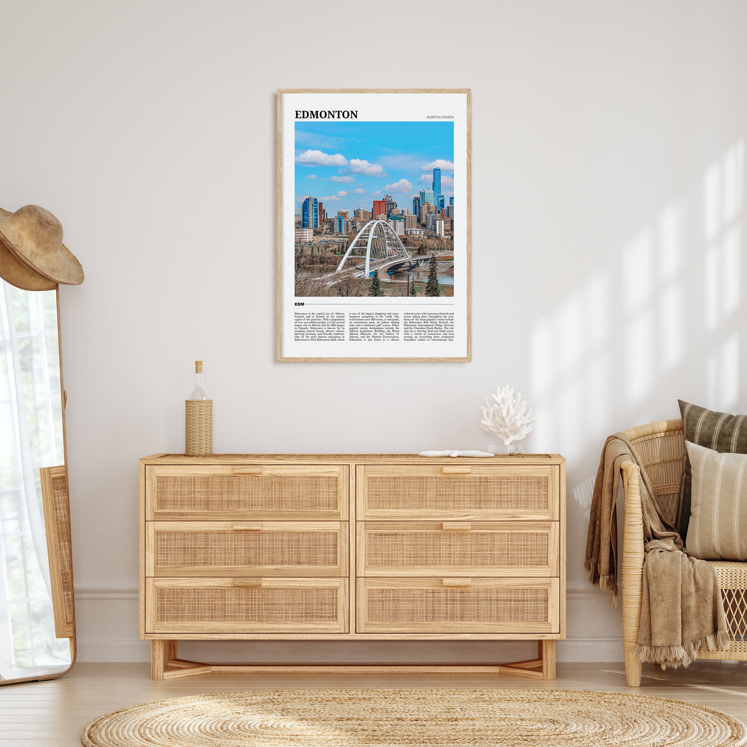 Edmonton Travel Color No 1 Poster