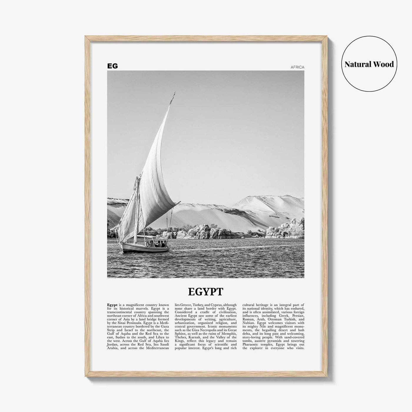 Egypt Print Black and White No 1, Egypt Wall Art, Egypt Poster, Egypt Photo, Egypt Wall Decor, Cairo, Arab Republic, Sinai, Africa