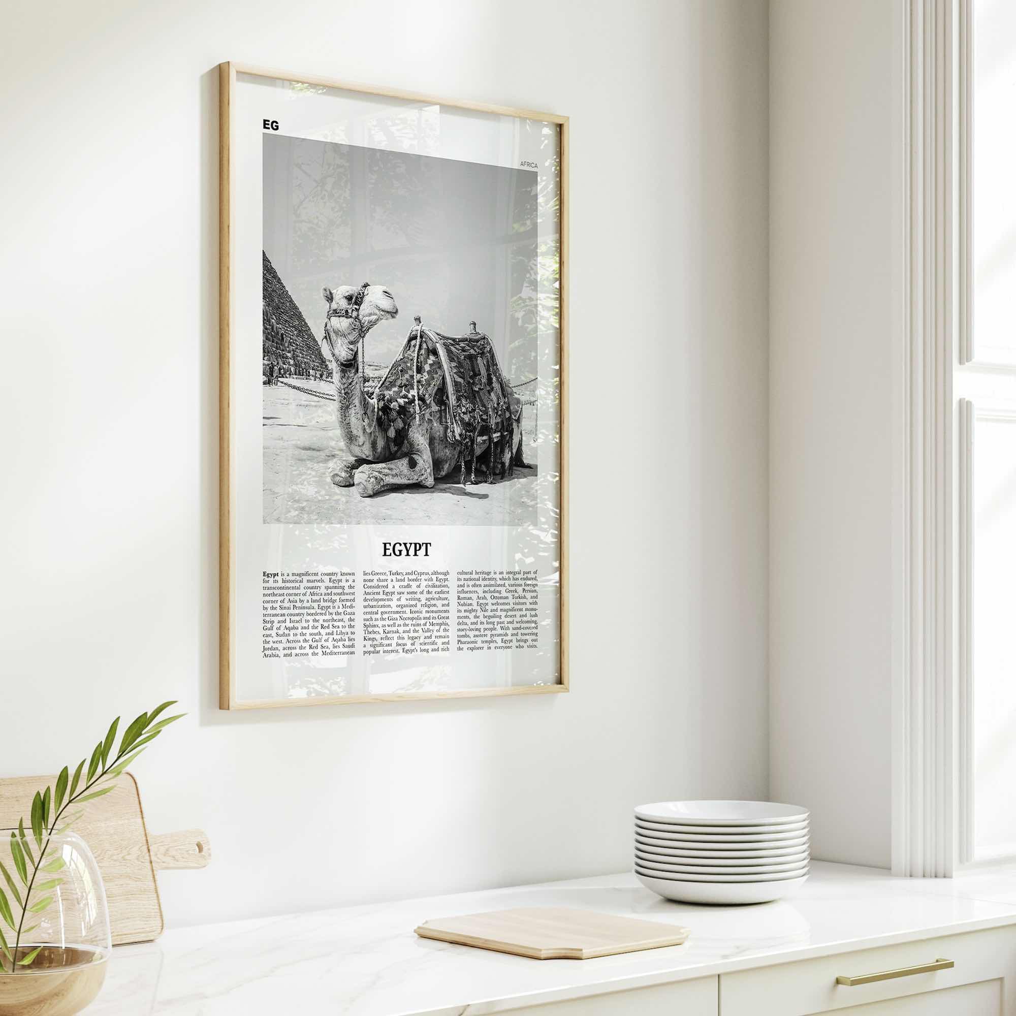 Egypt Print Black and White No 2, Egypt Wall Art, Egypt Poster, Egypt Photo, Egypt Wall Decor, Cairo, Arab Republic, Sinai, Africa