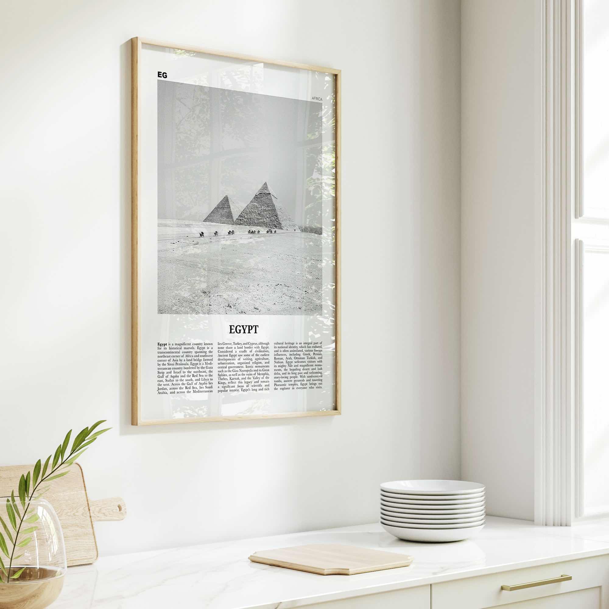 Egypt Print Black and White No 3, Egypt Wall Art, Egypt Poster, Egypt Photo, Egypt Wall Decor, Cairo, Arab Republic, Sinai, Africa