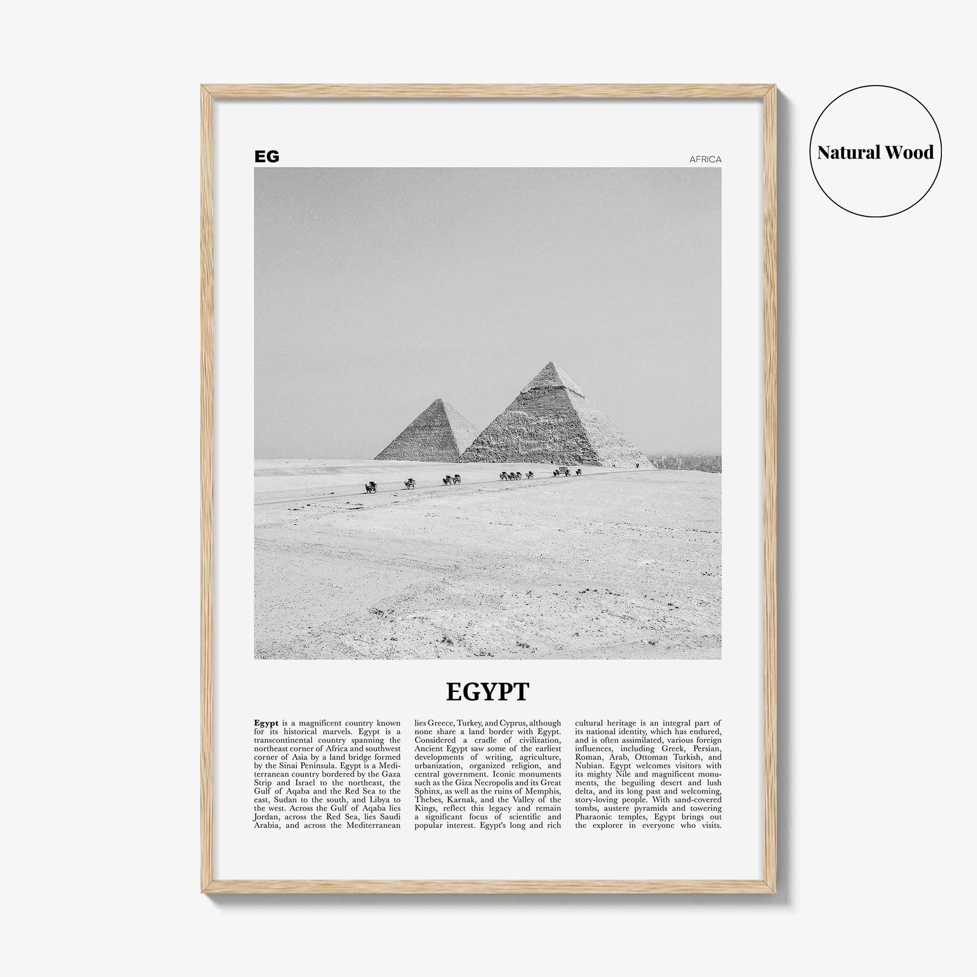 Egypt Print Black and White No 3, Egypt Wall Art, Egypt Poster, Egypt Photo, Egypt Wall Decor, Cairo, Arab Republic, Sinai, Africa