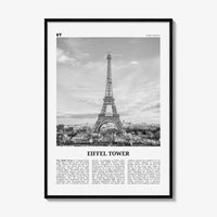 Eiffel Tower Print Black and White, Eiffel Tower Wall Art, Eiffel Tower Poster, Eiffel Tower Photo, Eiffel Tower Wall Décor, Paris, France