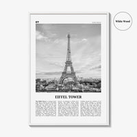 Eiffel Tower Print Black and White, Eiffel Tower Wall Art, Eiffel Tower Poster, Eiffel Tower Photo, Eiffel Tower Wall Décor, Paris, France