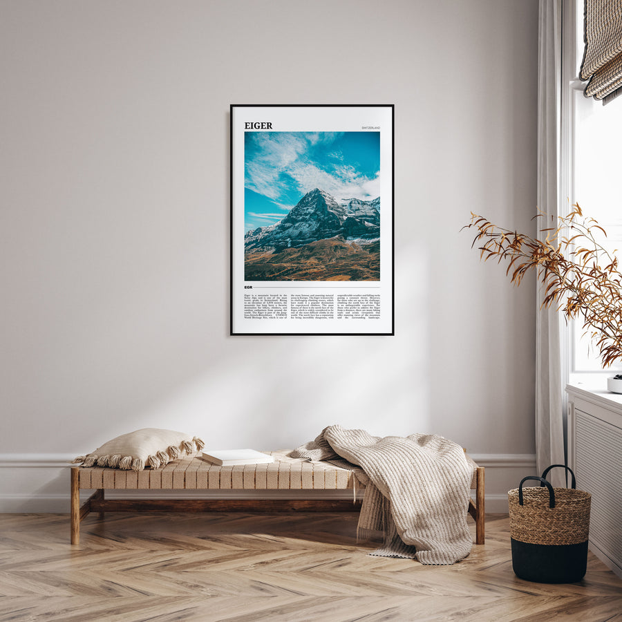 Eiger Travel Color Poster