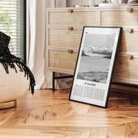 El Calafate Print Black and White, El Calafate Wall Art, El Calafate Poster, El Calafate Photo, El Calafate Wall Décor, Argentina