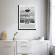 El Monte Travel B&W No 2 Poster
