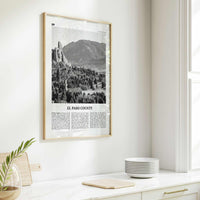 El Paso County Print Black and White, El Paso County Wall Art, El Paso County Poster, El Paso County Photo, El Paso Wall Décor, El Paso Map
