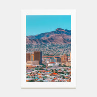 El Paso Photo Color Poster