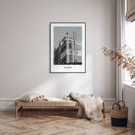 El Paso Portrait B&W No 1 Poster