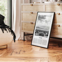El Paso Print Black and White No 2, El Paso Wall Art, El Paso Poster, El Paso Photo, El Paso Wall Décor, Texas, USA, United States