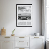 El Paso Travel B&W No 2 Poster