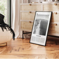 El Segundo Print Black and White, El Segundo Wall Art, El Segundo Poster, El Segundo Photo, El Segundo Wall Décor, California, USA