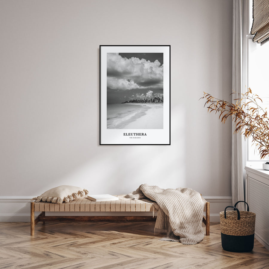 Eleuthera Portrait B&W Poster