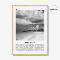 Eleuthera Print Black and White, Eleuthera Wall Art, Eleuthera Poster, Eleuthera Photo, Eleuthera Wall Décor, Bahamas