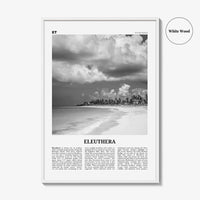 Eleuthera Print Black and White, Eleuthera Wall Art, Eleuthera Poster, Eleuthera Photo, Eleuthera Wall Décor, Bahamas