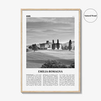 Emilia Romagna Print Black and White, Emilia-Romagna Wall Art, Emilia-Romagna Poster, Emilia-Romagna Photo, Wall Décor, Emilia-Romagna Map