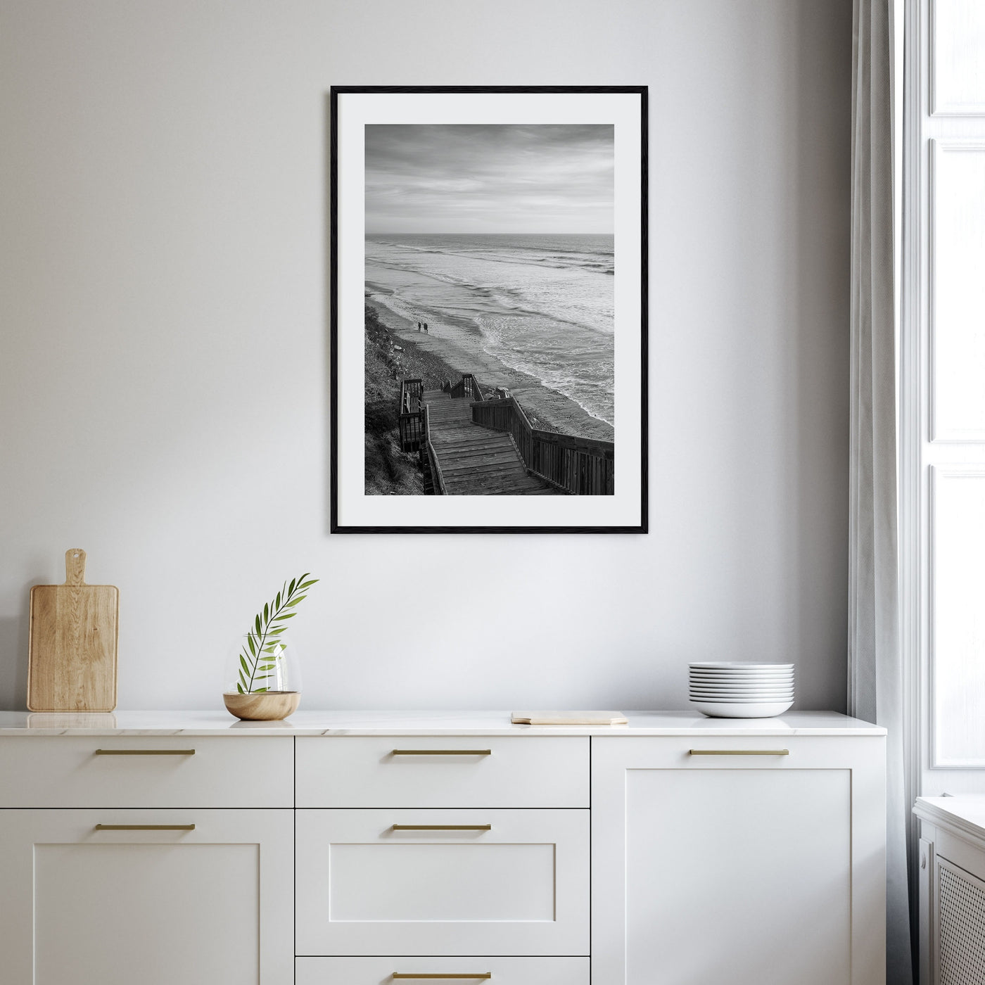 Encinitas Photo B&W No 1 Poster