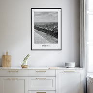 Encinitas Portrait B&W No 3 Poster