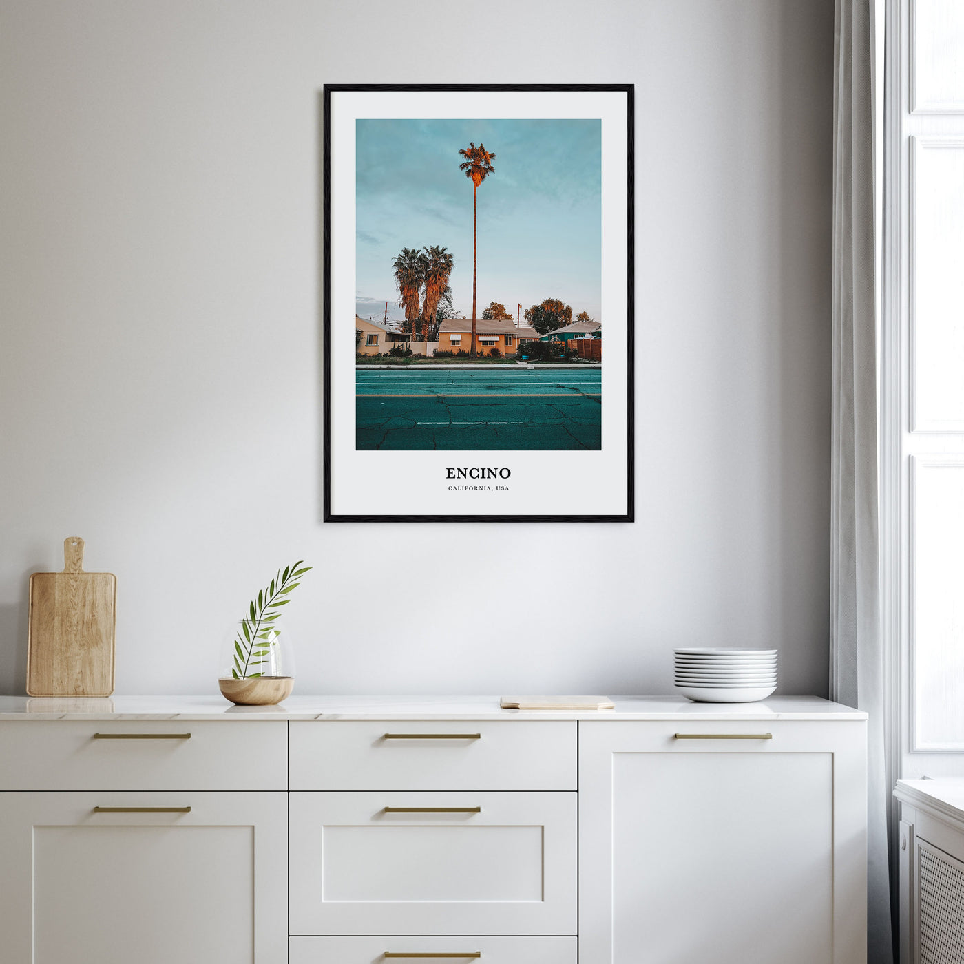 Encino Portrait Color Poster