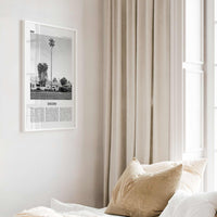 Encino Print Black and White, Encino Wall Art, Encino Poster, Encino Photo, Encino Wall Décor, Encino Map, California, USA