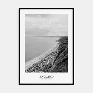 England Portrait B&W Poster