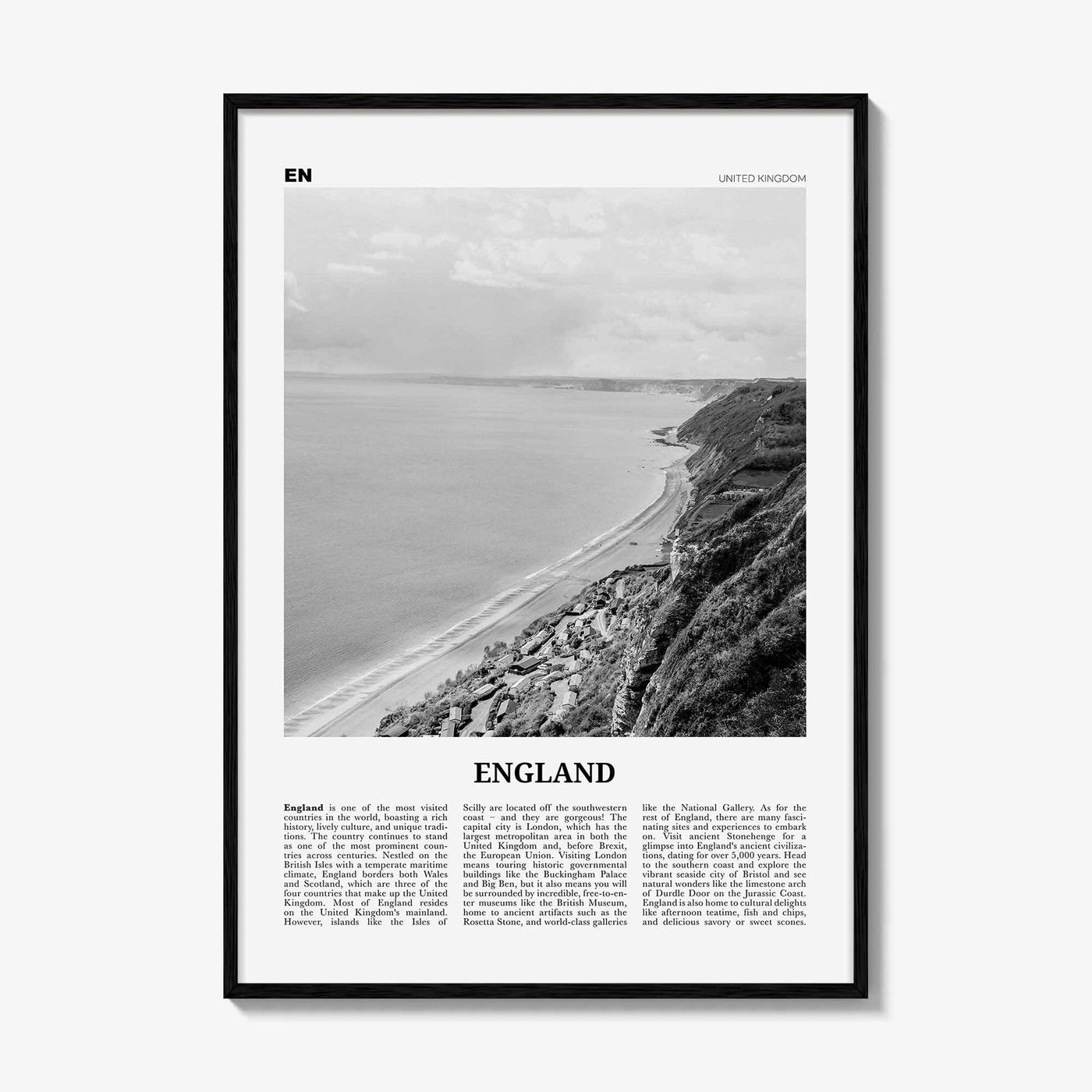 England Print Black and White, England Wall Art, England Poster, England Photo, England Decor, UK, United Kingdom, Europe, Great Britain
