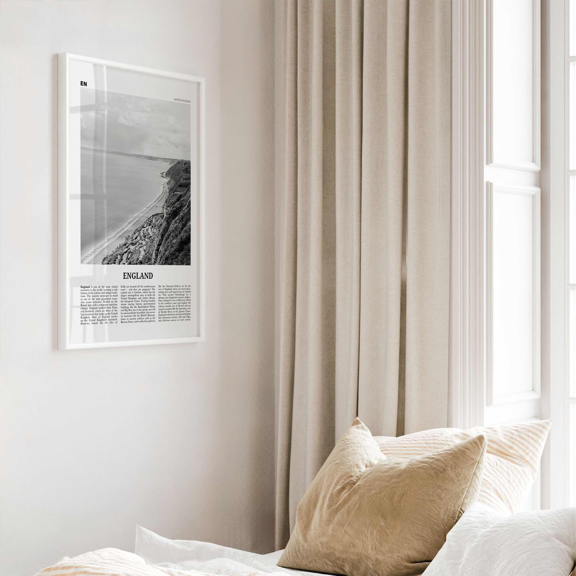 England Print Black and White, England Wall Art, England Poster, England Photo, England Decor, UK, United Kingdom, Europe, Great Britain