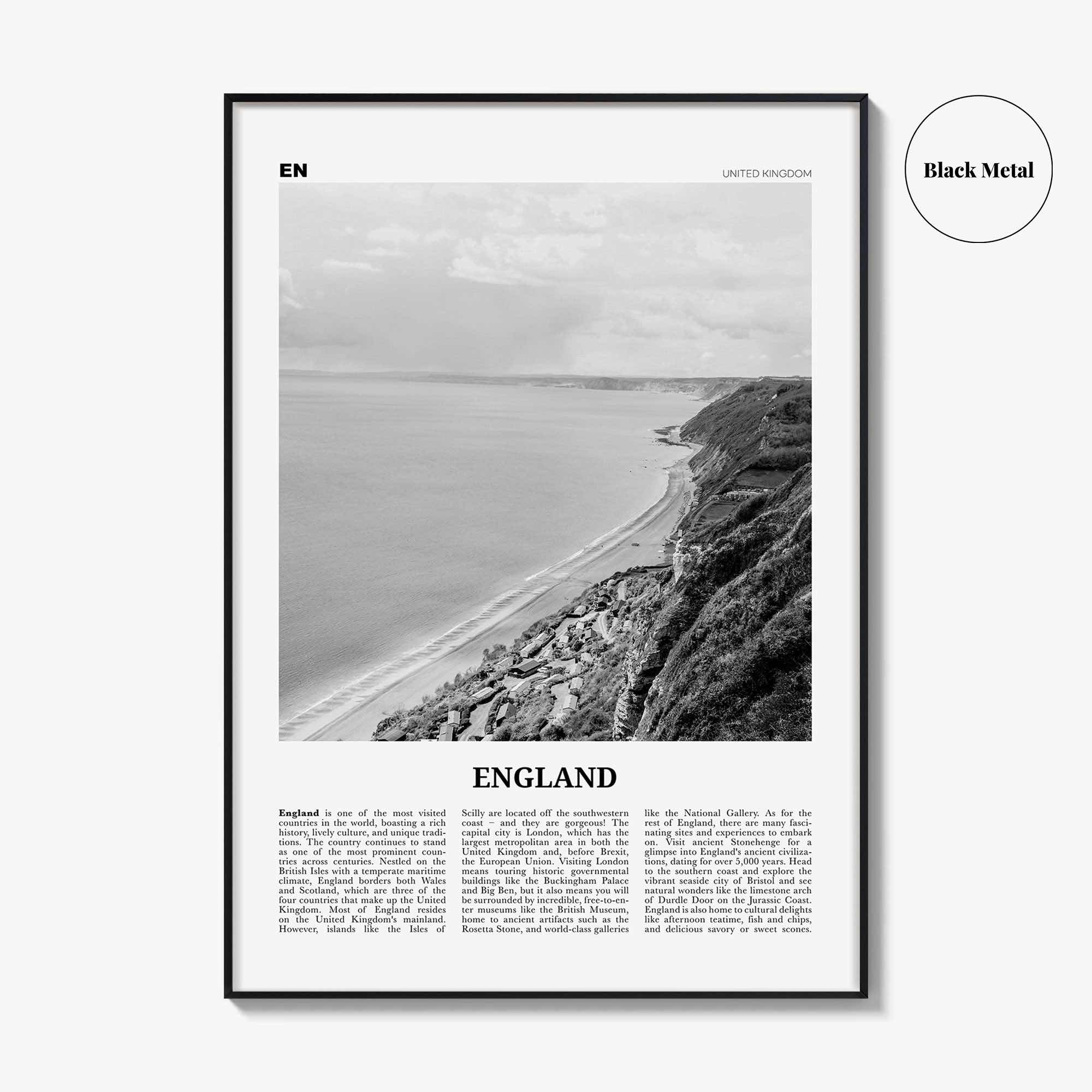 England Print Black and White, England Wall Art, England Poster, England Photo, England Decor, UK, United Kingdom, Europe, Great Britain