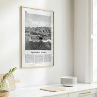 Equatorial Guinea Print Black and White, Equatorial Guinea Wall Art, Equatorial Guinea Poster, Equatorial Guinea Photo, Guinea Wall Decor