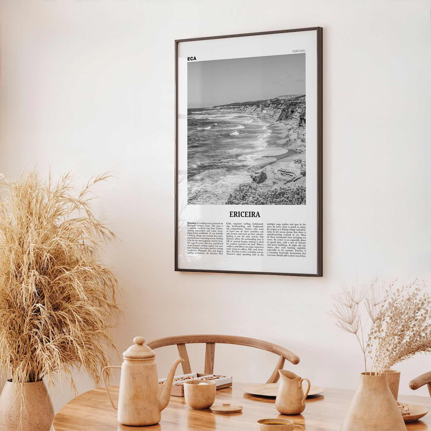 Ericeira Print Black and White, Ericeira Wall Art, Ericeira Poster, Ericeira Photo, Ericeira Wall Décor, Portugal, Lisboa, Portuguesa