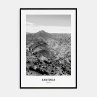 Eritrea Portrait B&W Poster