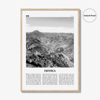 Eritrea Print Black and White, Eritrea Wall Art, Eritrea Poster, Eritrea Photo, Eritrea Wall Decor, Country Art Print, Africa, Asmera
