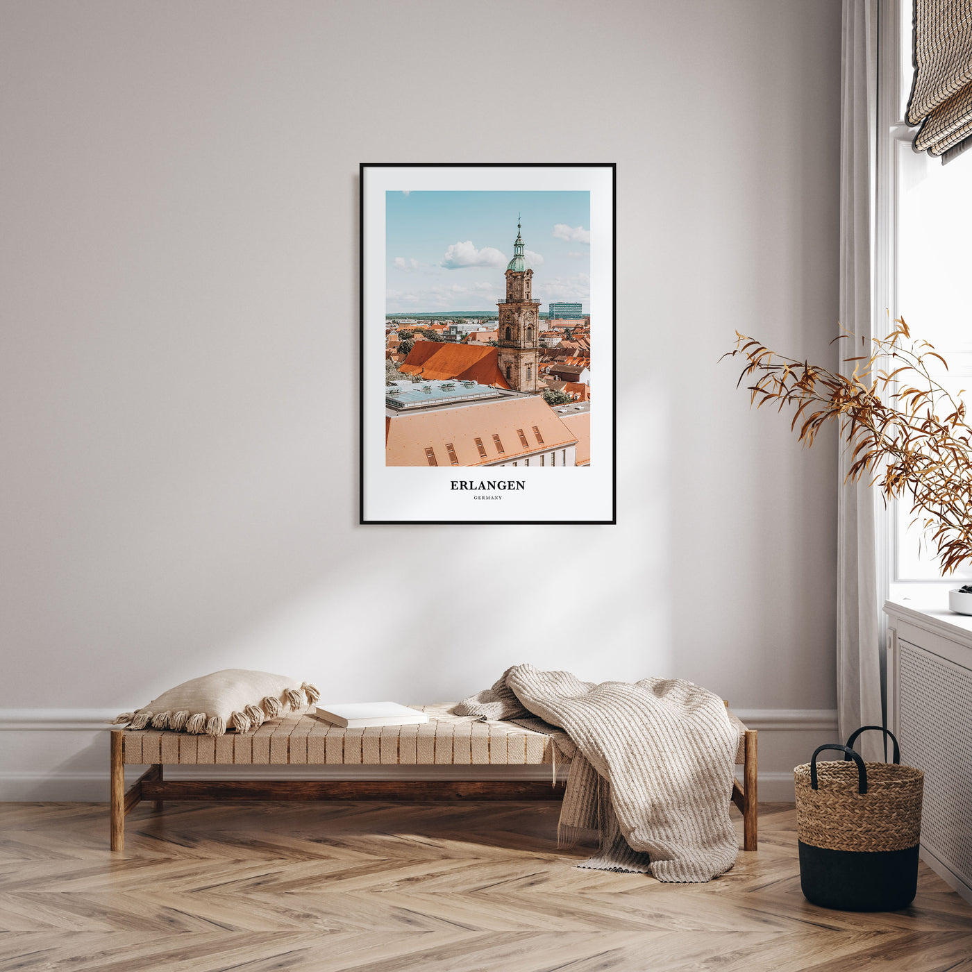 Erlangen Portrait Color Poster