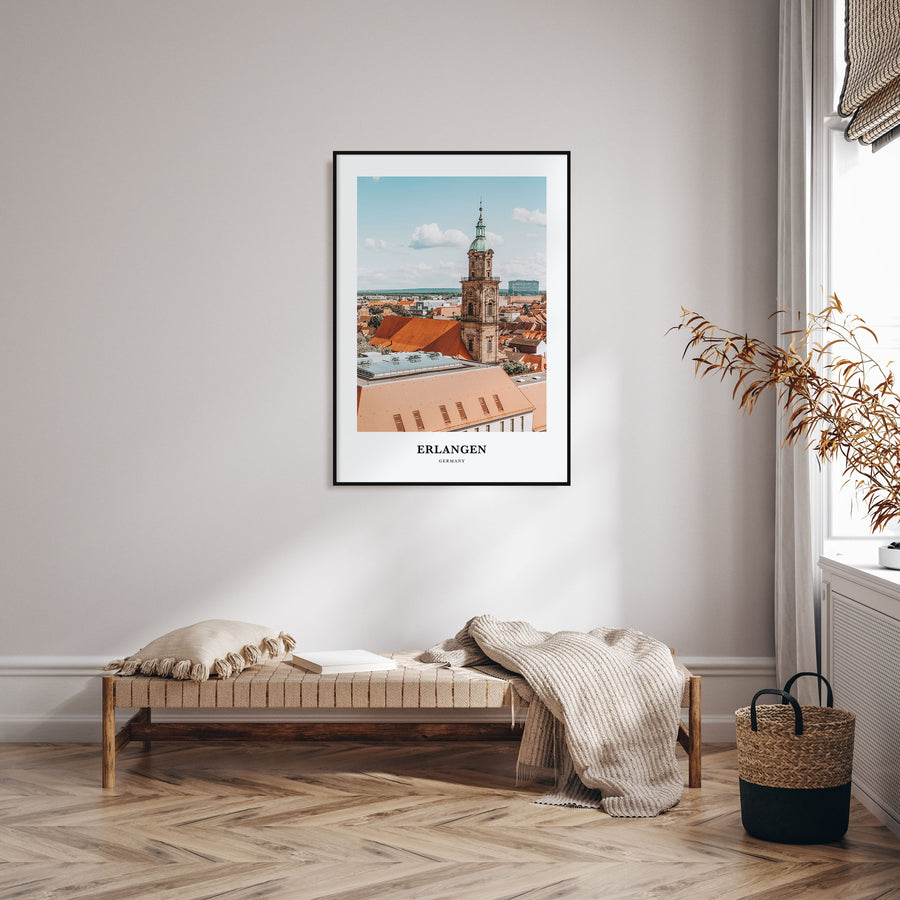 Erlangen Portrait Color Poster