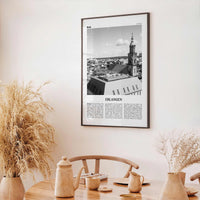 Erlangen Print Black and White, Erlangen Wall Art, Erlangen Poster, Erlangen Photo, Erlangen Wall Décor, Erlangen Map, Germany