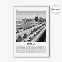 Esfahan Print Black and White, Esfahan Wall Art, Esfahan Poster, Esfahan Photo, Isfahan, Ispahan, Spahan, Sepahan, Hispahan, Iran, اصفهان
