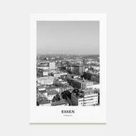 Essen Portrait B&W Poster